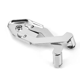 Stainless Steel Door Rear Hook Punching Bathroom (Option: 1pcs)