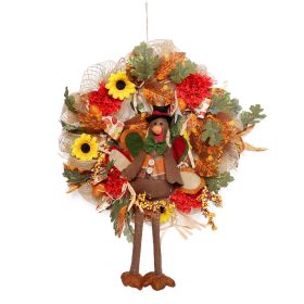 Thanksgiving Decoration Luminous Garland Pendant (Option: Turkey Garland)