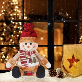 Christmas Decoration Christmas Snowman Doll Doll (Option: Christmas Snowman)