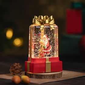 Christmas Birthday Gift Decorations Crystal Lamp Ornaments (Option: Santa Claus)