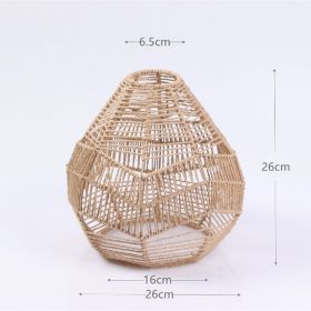 Creative DIY Lighting For Paper Rope Chandeliers (Option: XH22 011)