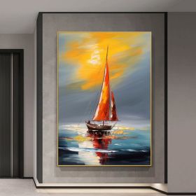 Hand Painted Oil Painting Abstract Portrait Wall Art Hand painted-Man Knife Oil Paintings On Canvas-Hand Made-For Home Decoration (Style: 01, size: 150X220cm)